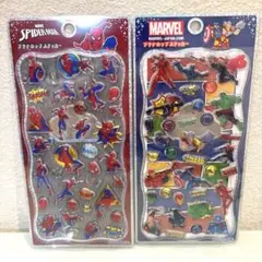 正規品　プチドロップステッカー　MARVEL スパイダーマン シール