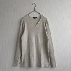 美品 ロートレアモン サマーニット リブ オフィス LAUTREAMONT 通勤のサムネイル