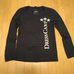 DRESSCAMP ロングTシャツ ロンT ゴールドロゴ 星柄 44
