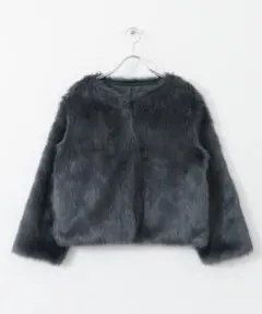 ショートジャケット ファーコート