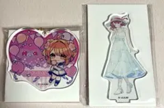 カラフルピーチからぴち　東京ドームシティ　のあさんアクリルスタンド　キーホルダー