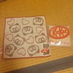 AfternoonTea × キットカット ハートフルベア ハンドタオル＋オマケ