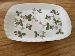 ウェッジウッド ワイルドストロベリー スパイラルトレイ