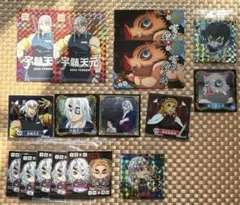 鬼滅の刃 宇髄天元 伊之助 煉獄杏寿郎 槇寿郎 コジマカード 銀だこ ステッカー