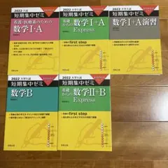 数学ⅠAⅡBの要点を凝縮した薄型の参考書