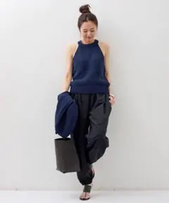 完売アパルトモン アメリカーナStrech Waist Gather Pants