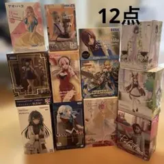 女の子　美少女　アニメキャラクター　フィギュア　まとめ売り　計12点