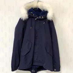 Dignite collier 裏ボアジャケット モッズコート　ファー 2way