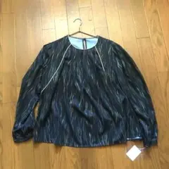新品　LADY LUCA LUCA 幾何学模様ブラウス長袖のサムネイル