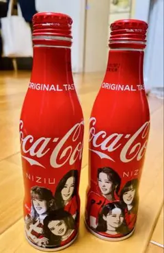 NiziUリマちゃん直筆サイン入りコカコーラボトル 全部集めたくなる！NiziUメンバーが3種のデザインで登場！ 「コカ