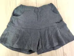 BeBe 130 グレー フレアスタイル 半ズボン