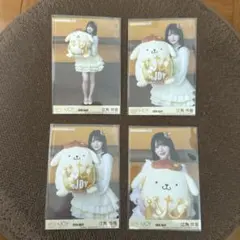 江角怜音　チュウ直筆　ポムポムプリン 江角怜音 生写真 直筆 チュウ - メルカリ
