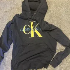 Calvin Klein Jeans フード付きパーカー 黒