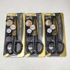 PLUS フィットカットカーブ プレミアムチタン　ブラック　3本セット