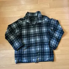 マイクロフリース チェック柄　Ｌ