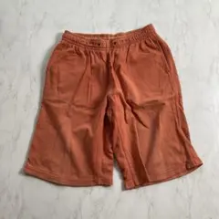 ユニクロ　UNIQLO 短パン　ハーフパンツ　Ｌ　オレンジ