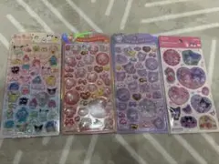 うるちゅるポップシール　ポップデコパーティー　わたあめカプセルシール　サンリオ