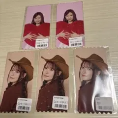 ME:I オンラインくじ 笠原桃奈 ピクチャーチケット 5枚セット