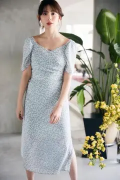 herlipto Muguet-Printed Mermaid Dress - メルカリ