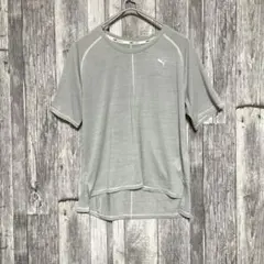 PUMA 半袖　　Tシャツ　スポーツウエア　S プーマ　グレー