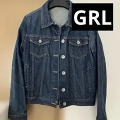 【美品】GRLデニムジャケット レディース M ブルー