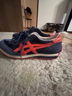 Onitsuka Tiger ネイビー/オレンジ スニーカー
