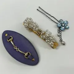 バレッタ　ヘアアクセサリー　セット