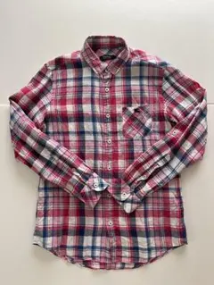 BURBERRY BLACK LABEL チェック柄長袖シャツ サイズ2