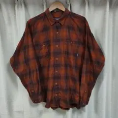 パタゴニア ピマコットン プレイドシャツ M オンブレ シャドーチェック