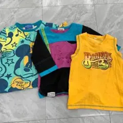 キッズ服 まとめ売り サイズ100 長袖 ミッキー 柄 可愛い オシャレ