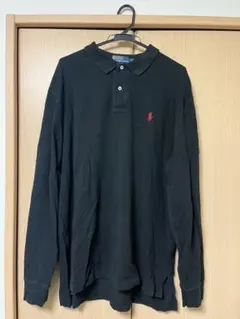 ポロラルフローレン　長袖シャツ　黒