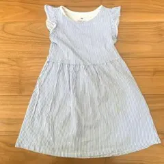 H&M ストライプワンピース 120〜130
