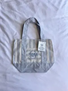 【新作】Trader Joe's ミニキャンバストートバッグ／blueのサムネイル