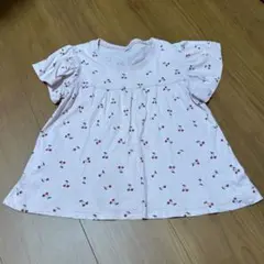 さくらんぼ柄 Tシャツ サイズ120