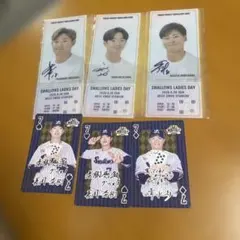 東京ヤクルトスワローズ レディースデー　レプリカチケット3枚+おまけ3枚