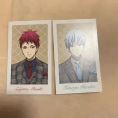 黒子のバスケ　10th 特典カード　黒子テツヤ　赤司征十郎 ２枚セット