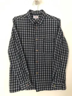 Chiang Mai DELUXE 長袖シャツ サイズI ネイビー　刺子