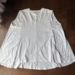 エンフォルド ノースリーブ 38 白