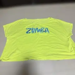 ZUMBA 蛍光イエロー Tシャツ