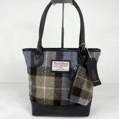 【激レア】stussy×ハリスツイード トートバッグ ウール ロゴ刺繍 タグ付き 激レア】stussy×ハリスツイード トートバッグ ウール ロゴ刺繍