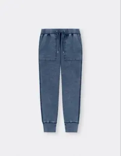 GU ジーユー　デニムスウェットイージーパンツ+X ジョガーパンツ　Sサイズ