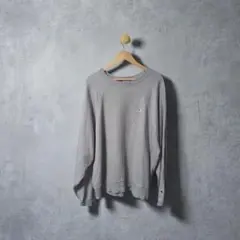 グレー 長袖 トレーナー