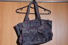h.Naoto 黒 トートバッグ メッシュポケット付きのサムネイル