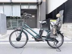 大阪府　ブリヂストン　bikke 電動アシスト自転車 チャイルドシート付きのサムネイル