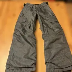 BURTON スノボーパンツキッズサイズS（１22-135.5)グレー美品