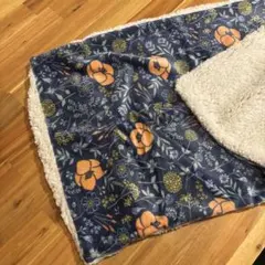 フェリシモ　ほかとろ枕カバー　花柄　あったか