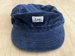 Lee ネイビー コーデュロイキャップ