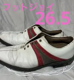 未使用品　フットジョイ　FJ ICONゴルフシューズ 26.0㎝　トリコロール 未使用品 フットジョイ FJ ICONゴルフシューズ 26.0㎝ トリコロール