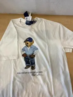 【新品タグ付】ポロ ラルフローレン ポロベア Tシャツ 白 M