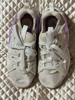 NIKE♡ホワイト/パープル カジュアルスニーカー